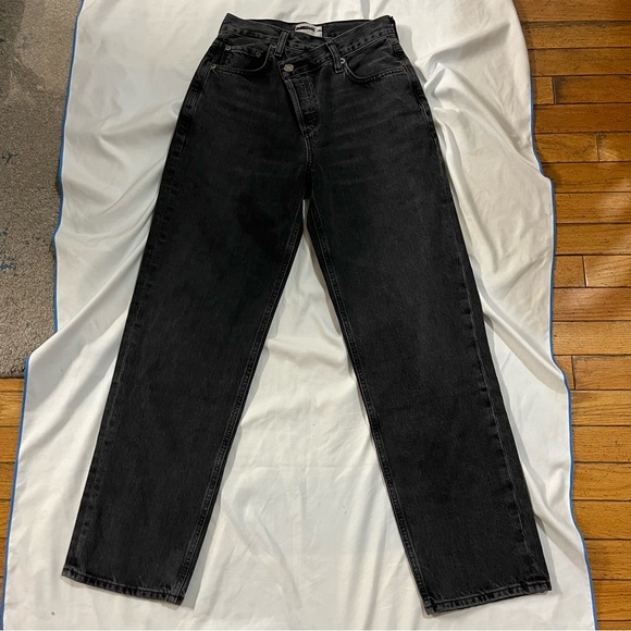Agolde Denim - Agolde criss cross jeans